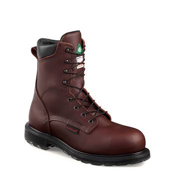 Red Wing SuperSole 2.0 8-inch CSA Safety Toe - Hnede Pracovne Cizmy Panske, RW336SK